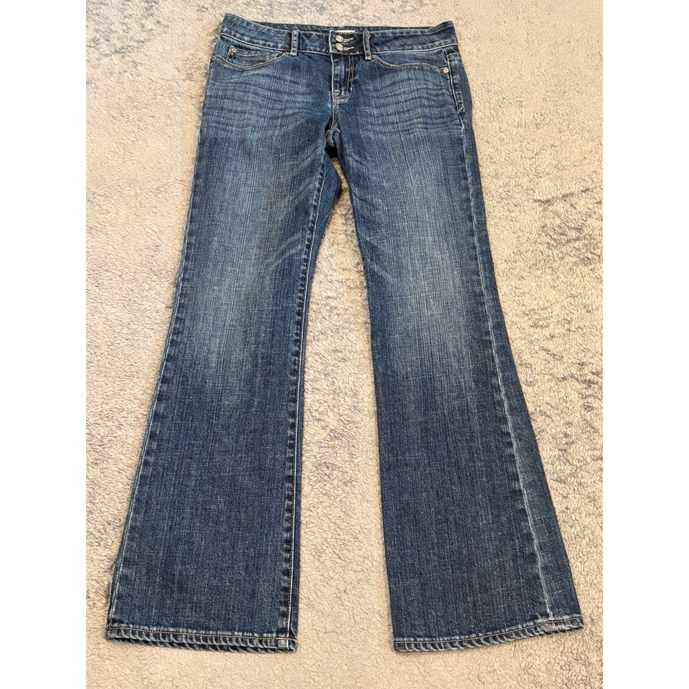 GAP Essential Bootcut Jeans Womens 6/28R Blue Denim Mid Rise Y2K Casual